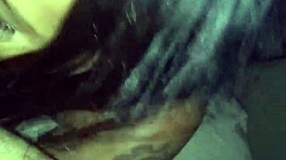 Shemale gives slow sloppy head