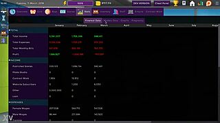 Mature woman gets anal massage with toys and cum in adult rpg