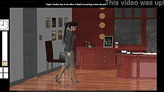 i'm playing grace's day at the office, and it's ending with some fun in lingerie