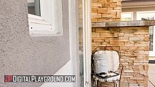 nicolette shea gets steamy in shower with johnny joining - digitalplayground