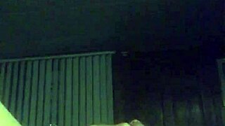 Amateur lesbian plays with fat wet pussy in bed