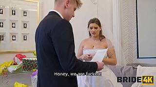 Czech bride warned to have her fat ass licked and fucked