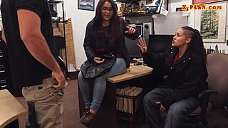 Couple bitches get screwed while stealing