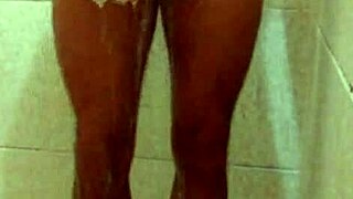 Young Stud Showers And Displays His Impressive Cock