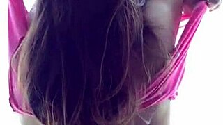 brunette teen alla gives blowjob and gets facial