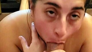 I watch the latina suckin my big dik