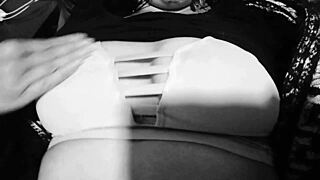 i enjoy playing with my breasts in a fun way