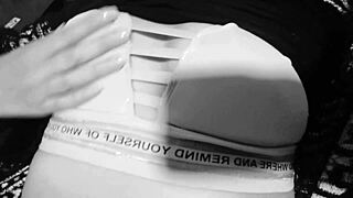 i enjoy playing with my breasts in a fun way