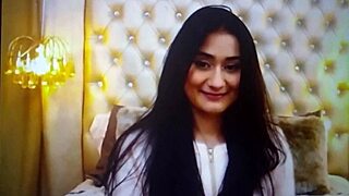 Wow! Teasing Latina Camila Sugar strips wet!