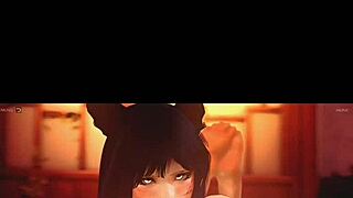 Ahri Hentai Fuck Explosion!