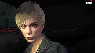 Emotional POV encounter with blonde prostitute in GTA V