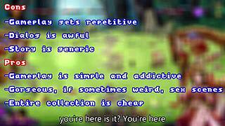 Hero by chance, warlord by chance? Cheap hentai tower defense with boobs and sex.