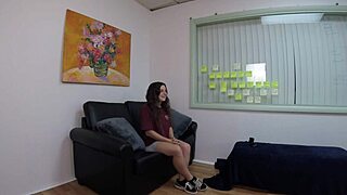 Intriguing brunette teen lala rose reveals secrets in this casting interview