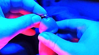 Ifoslave gluing cock rings for extreme bondage play tonight
