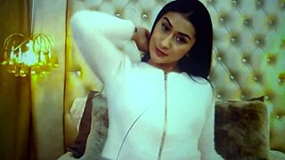 Wow! Teasing Latina Camila Sugar strips wet!