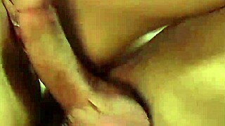 crissy rides in cowgirl her wet pussy cumming from rough fucking.