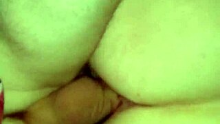 My wife rides guy bareback in intense gay threesome