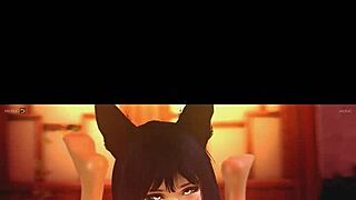 Ahri Hentai Fuck Explosion!