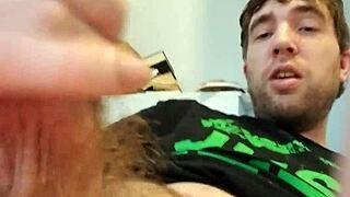 hey, check out this new jizzman with penis masturbation action