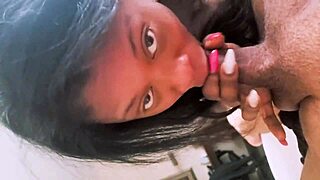 Sloppy Blowjob On My Big Black Monster Cock With Deepthroat Sucking