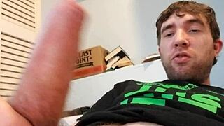 hey, check out this new jizzman with penis masturbation action