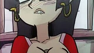 Boa Hancock and titfuck cartoon porn