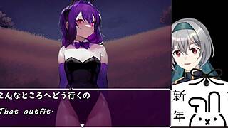 I explore the bunny-girl forest trial in this anime adventure