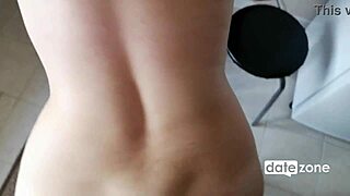 amateur blonde milf fucked hard in doggystyle bent over with handjob and cum to mouth