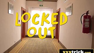 two sexy latina hotel maids give big cock famous actor special service