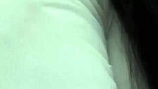 Pretty girl with cute boobs gets blowjob and cumshot.