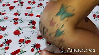 Renata Paixão's Anal Threesome with Friends