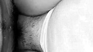 latina with big tits rides monster cock hard in pussy while moaning loudly