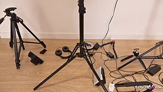 German scout picks up curvy Latina Sheila Ortega  