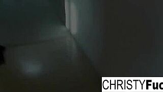 shower fun with christy and ivan 😘