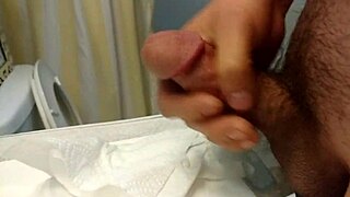 quick cum from intense masturbation