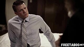 They're a real estate agent and a client, who fuck rough and wild :)