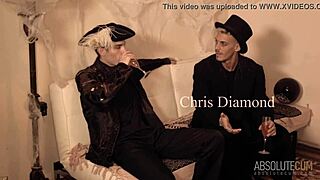 Chris torres chris diamond lylian red at halloween party. European spanish fun awaits?