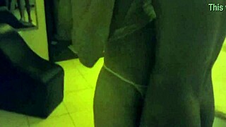 Prostitute gives oral to young man in front of her husband