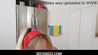 Lilly Bell Sucks Alex Jetts Cock In Kitchen