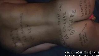 fucking submissive girlfriend from behind pov