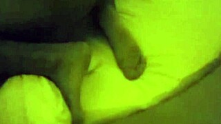 Prostitute gives oral to young man in front of her husband