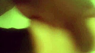 ebony caribbean woman enjoys hard fuck and cumshot with toys