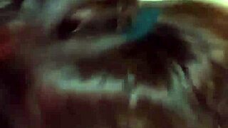 Hot cum covers redhead’s small tits