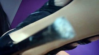 Boss Humiliates With Feet Domination!