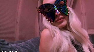 Blonde Teen Begs for Intense Doggy Fuck