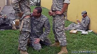 I love this hot navy gay sex video