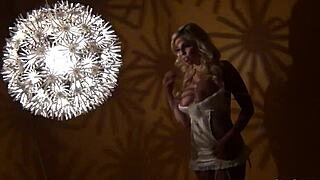 BTS Blondes: Britney Amber – A Sensual Nude Performance