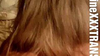 mexican shemale dances in heels on bedside