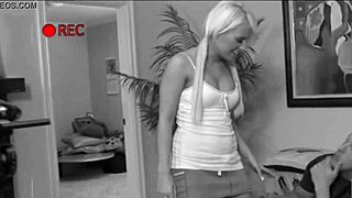 I love when my blonde babe sucks me passionately.