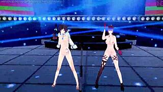 Genshin Impact MMD Animation Featuring Yelan And Kafka